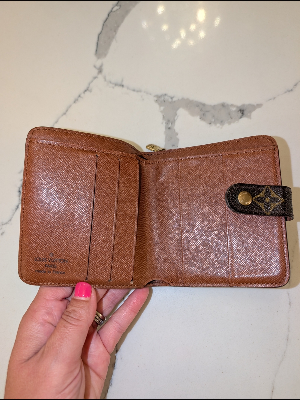 Louis Vuitton Monogram Wallet Bifold Style Vintage - Picture 11 of 16